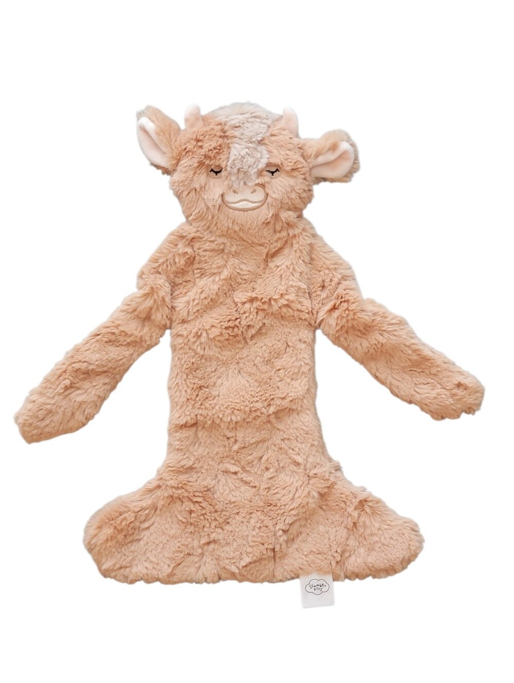 Slumberkins Yak Snuggler Lovey Security Blanket Plush Animal